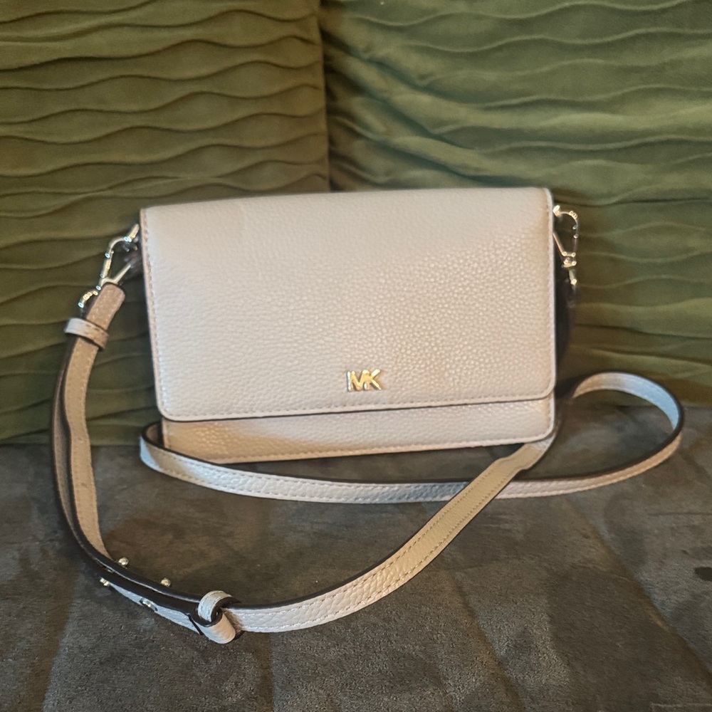 Michael Kors Beige Crossbody Bag